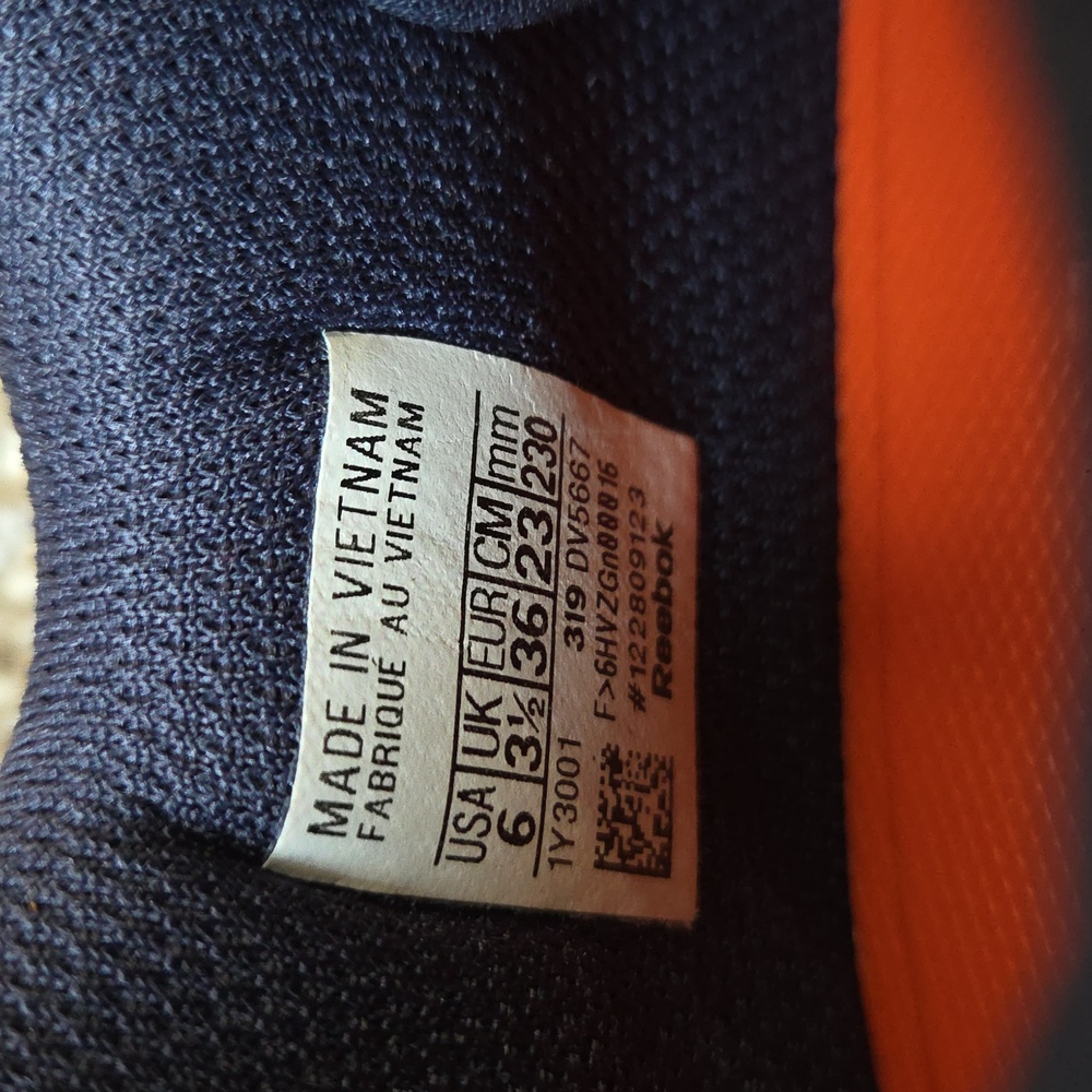 Reebok Women’s Sneakers - Gray/Purple Size 6 S0194 - Picture 6 of 9